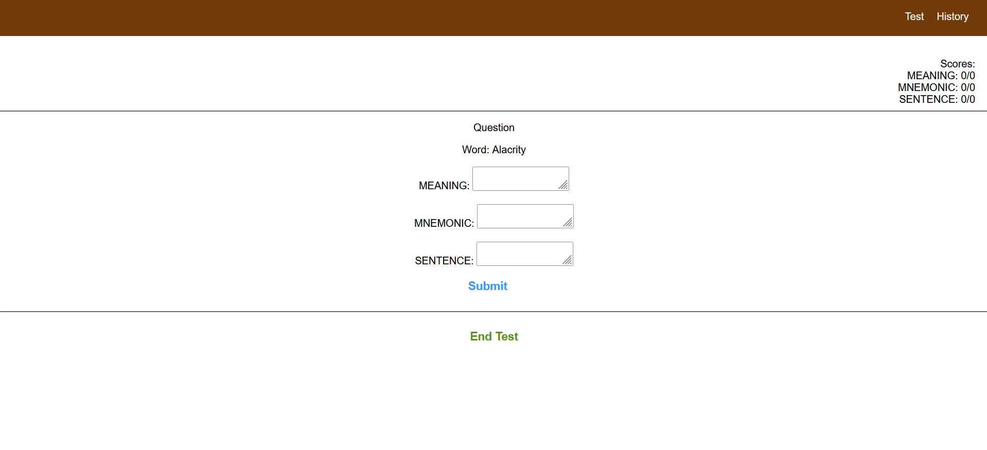 GRE Verbal Tester
